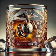 Libilin Veteran Tribute Glass